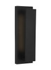 Visual Comfort Modern - 700OWNTE17B-LED930 - LED Outdoor Wall Sconce - Nate - Black