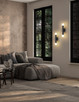 Stari Two Light Wall Sconce (1956-2S-MB)