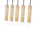 Stari Five Light Linear Chandelier (1956P-5L-MGLD)