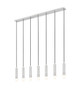 Stari Seven Light Linear Chandelier (1956P-7L-BN)
