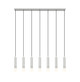 Stari Seven Light Linear Chandelier (1956P-7L-BN)