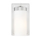 Danica One Light Wall Sconce (3044-1S-BN)