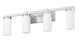 Danica Four Light Vanity (3044-4V-BN)