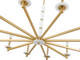 Kaden 12 Light Chandelier (3045-12MGLD)