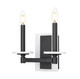 Kaden Two Light Wall Sconce (3045-2S-MB)