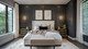 Allistair One Light Wall Sconce (352-1S-MB)
