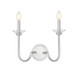 Allistair Two Light Wall Sconce (352-2S-BN)