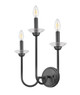 Allistair Three Light Wall Sconce (352-3S-MB)