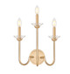 Allistair Three Light Wall Sconce (352-3S-MGLD)