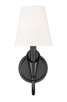 Claudelle One Light Wall Sconce (4014-1S-MB)