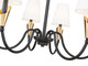 Claudelle Six Light Chandelier (4014-32MB-MGLD)