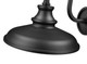 RLM One Light Outdoor Wall Mount (5023M-BK)