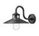 Z-Lite - 5027M-BK - One Light Outdoor Wall Mount - Rlm - Sand Black