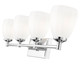 Oren Four Light Vanity (7004-4V-CH)