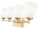 Oren Four Light Vanity (7004-4V-MGLD)