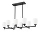 Oren Eight Light Linear Chandelier (7004-8L-MB) Oren Eight Light Linear Chandelier (7004-8L-MB)