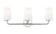 Montford Three Light Vanity (7005-3V-CH)