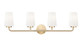 Montford Four Light Vanity (7005-4V-MGLD)