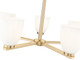 Naya Five Light Chandelier (7518-5MGLD)
