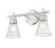 Belle Two Light Vanity (7519-2V-BN)