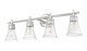 Belle Four Light Vanity (7519-4V-BN)