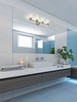 Belle Four Light Vanity (7519-4V-BN)