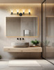 Belle Four Light Vanity (7519-4V-MB)