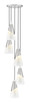 Z-Lite - 828P7-5R-BN - Five Light Chandelier - Aimie - Brushed Nickel