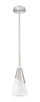 Aimie One Light Pendant (828P7-ROD-BN)