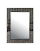 Currey and Company - 1000-0166 - Mirror - Mosaico - Ebony / Antique Mirror