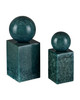 Currey and Company - 1200-1026 - Object Set of 2 - Nova - Teal