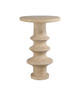 Currey and Company - 3000-0321 - Accent Table - Rollins - Beige