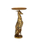 Currey and Company - 4000-0239 - Accent Table - Ballyregan - Antique Brass
