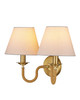 Adala Brass Wall Sconce Two Light Wall Sconce (5000-0274)
