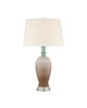 Currey and Company - 6000-1024 - One Light Table Lamp - Happy 80's - Brown/Light Blue/Clear