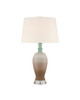 Currey and Company - 6000-1024 - One Light Table Lamp - Happy 80's - Brown / Light Blue / Clear
