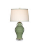 Currey and Company - 6000-1028 - One Light Table Lamp - Londonderry Green Table Lamp - Green / Clear