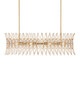 Currey and Company - 9000-1286 - Eight Light Chandelier - Marquise - Clear/Luxor Gold