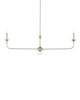 Currey and Company - 9000-1312 - Two Light Chandelier - Nottaway - Champagne