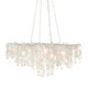 Currey and Company - 9000-1322 - 16 Light Chandelier - Lusso Chandelier - Natural / Pearlized White