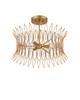 Marquise Three Light Flush Mount (9000-1325)