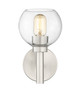 Sutton One Light Wall Sconce (7502-1S-BN) Sutton One Light Wall Sconce (7502-1S-BN)