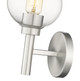 Sutton One Light Wall Sconce (7502-1S-BN) Sutton One Light Wall Sconce (7502-1S-BN)