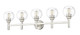 Sutton Five Light Vanity (7502-5V-BN)