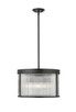 Z-Lite - 7504P18-MB - Five Light Pendant - Carnaby - Matte Black