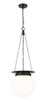 Z-Lite - 7505P13-MB - One Light Pendant - Calhoun - Matte Black