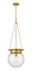 Z-Lite - 7506P13-HBR - One Light Pendant - Calhoun - Heritage Brass
