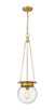Z-Lite - 7506P9-HBR - One Light Pendant - Calhoun - Heritage Brass Z-Lite - 7506P9-HBR - One Light Pendant - Calhoun - Heritage Brass