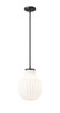 Z-Lite - 7510P10-MB - One Light Pendant - Newbury - Matte Black