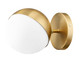 Realm Sphere One Light Wall Sconce (7517-1S-MGLD)